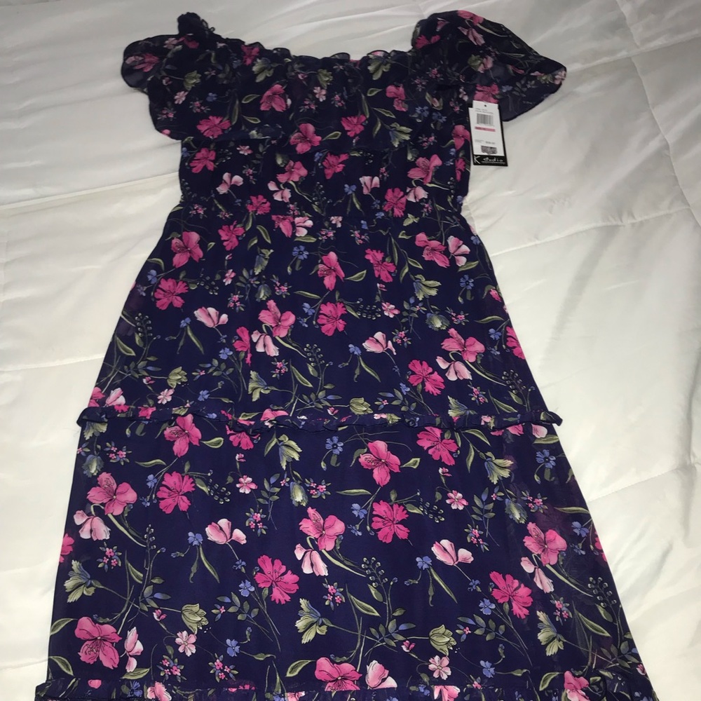 K Studio off shoulder maxi dress